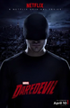 Marvel's Daredevil Season 1 Poster of The Devil of Hell's Kitchen