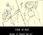 Sariel's sketch art in the good ending credits