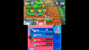 Big Speed Boost in use - Kirby Battle Royale.gif