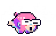 Molli looking cursed after taking a curse
