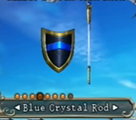 Blue Crystal Rod
