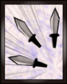 Sakuya's shot type on an Ability Card from Unconnected Marketeers