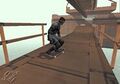 Snake appears in Evolution Skateboarding, as part of the Substance tie-in.
