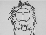 Concept art featuring a porcupine as one of choices for Sega's new mascot.