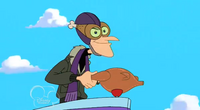 Doofenshmirtz with meat vision