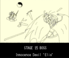 Elis' sketch art in the good ending credits