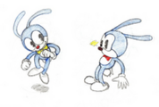 An early rabbit design for Sonic.