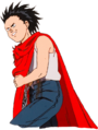 Tetsuo after having his arm rebuilt with spare parts