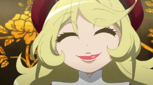 Tanya fake smile Anime.png