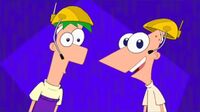 Phineas as a announcer