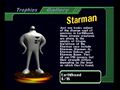 Starman's trophy in Super Smash Bros. Melee.