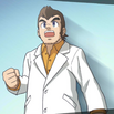 Light during his student days in Mega Man 11.