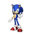 Sonic the Hedgehog as he appears in Shin Megami Tensei: Liberation Dx2