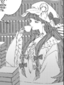 Patchouli sitting in Foul Detective Satori