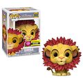 Flocked POP figure of Simba with his leaf mane