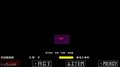 Sans manipulating space to force Frisk to stay within the boundaries of the box