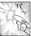 The Supergun in the manga