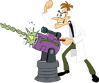 Promotinal artwork of Doofenshmirtz