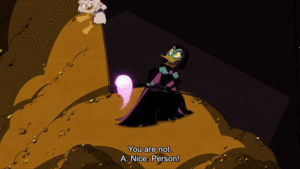 Magica Can Create Forcefields Around Herself.gif