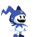 Jack Frost as he appears in Shin Megami Tensei: Synchronicity Prologue