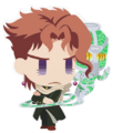 Kakyoin's Journey to Pursue Arch-Enemy variant in JOJO'S PITTER-PATTER POP!
