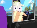 Doofenshmirtz in a window