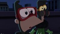 Phineas' rubber outfit