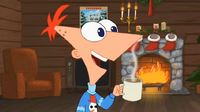 Phineas in a sweater
