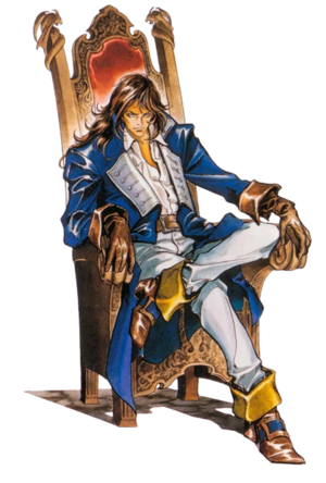 RichterBelmont SOTN on throne.png