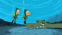 Phineas and Ferb discovering Nosey