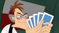 Doofenshmirtz playing cards