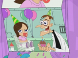 Doofenshmirtz with Vanessa as a baby