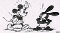 Mickey meeting Oswald