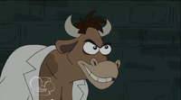 Doofenshmirtz as a cow
