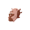 Greedent's model in Gen 8
