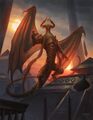 Bolas as he appears in Archenemy: Nicol Bolas