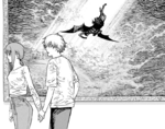 "The Fall of Lucifer" shown as a painting in Makima's apartment in Chapter 81.