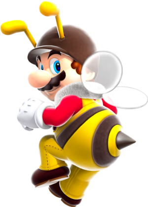 Bee Mario Super Mario Galaxy.png