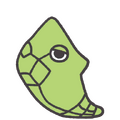 Metapod's sprite from Pokémon Smile
