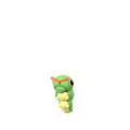 Caterpie's model from Pokémon Go