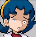 Krista's emotionless face icon