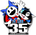 Jack Frost as he appears with Morgana on the Atlus 35th Anniversary logo