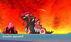 Primal Groudon battling the Player.png